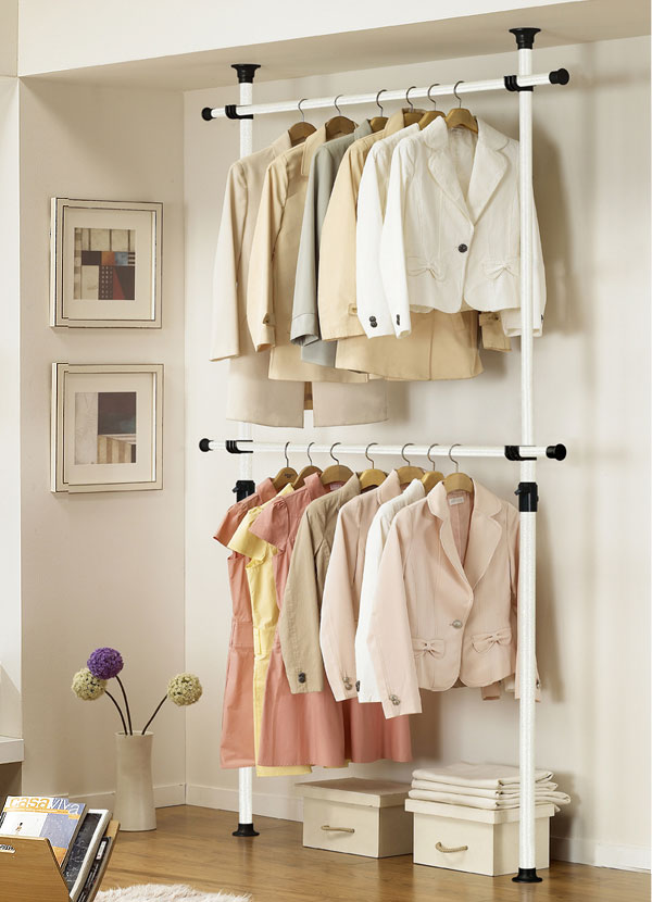 Wangja Wardrobe organiser 2 Bars Fixed Hanger NHC 397 Himart
