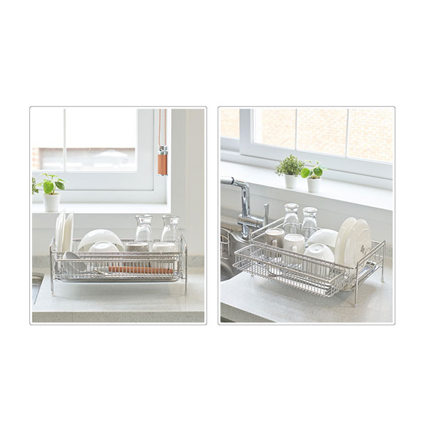 JCL premium Classic Mini 1 Tier Dish Drying Rack Himart